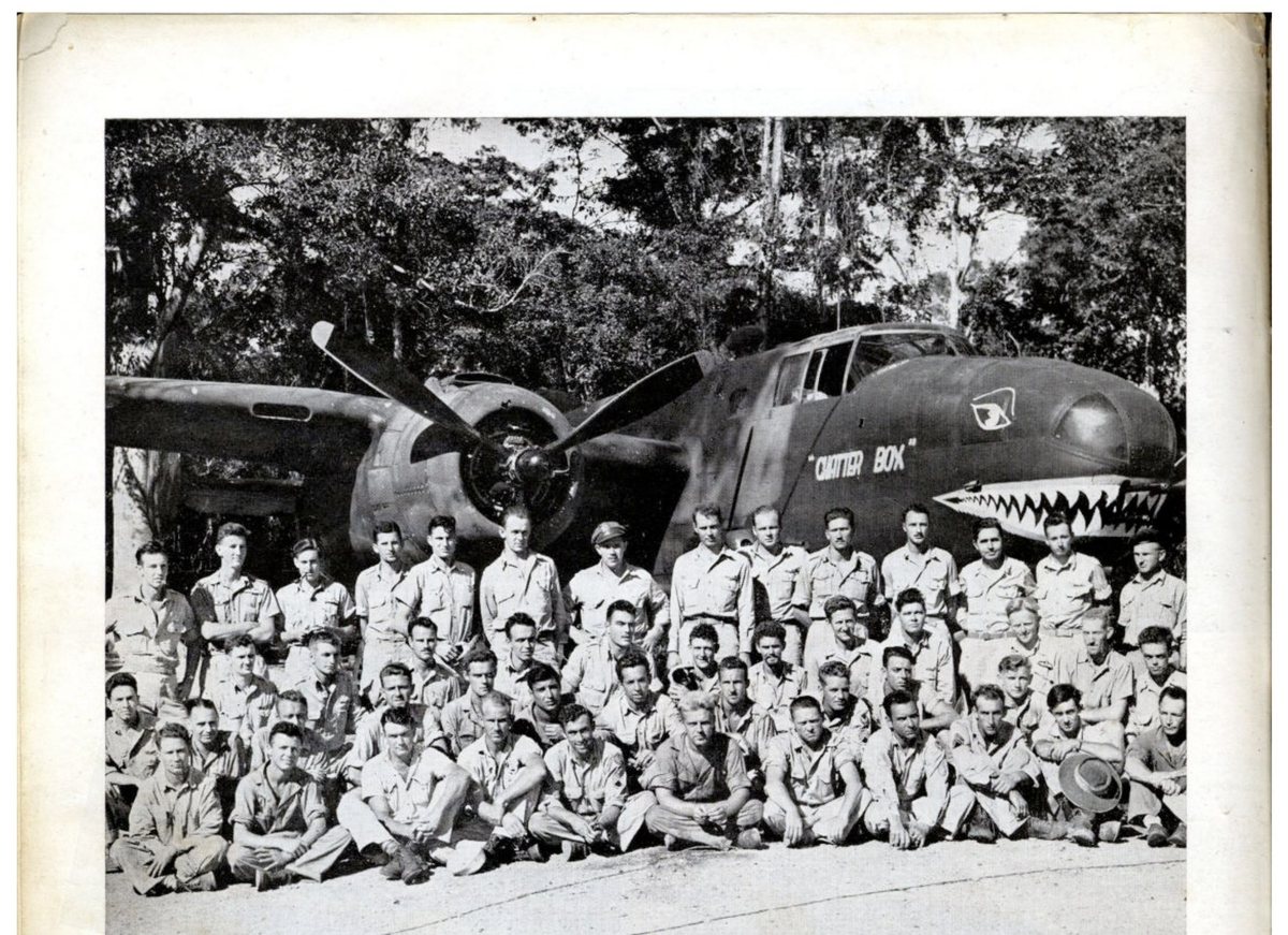 “90th Squadron men who participated in Bismarck Sea Battle,” from The Reaper's Harvest.