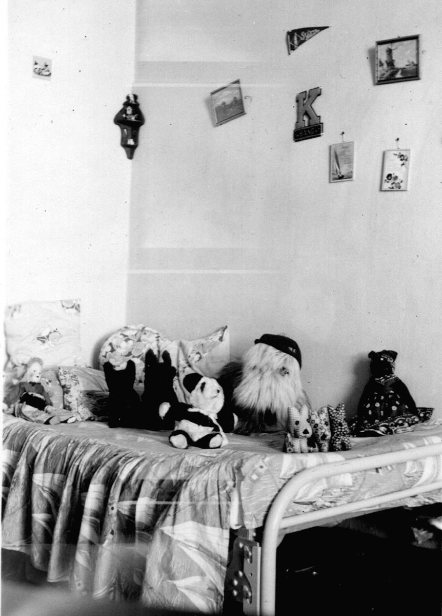 Catherine's dorm room at Kutztown.