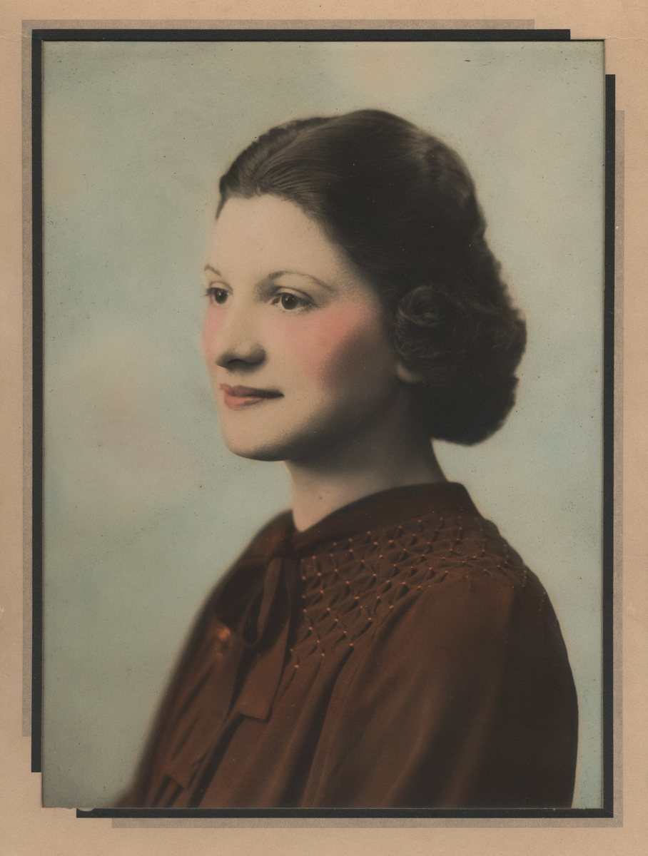 Catherine, a formal portrait from her Kutztown years.