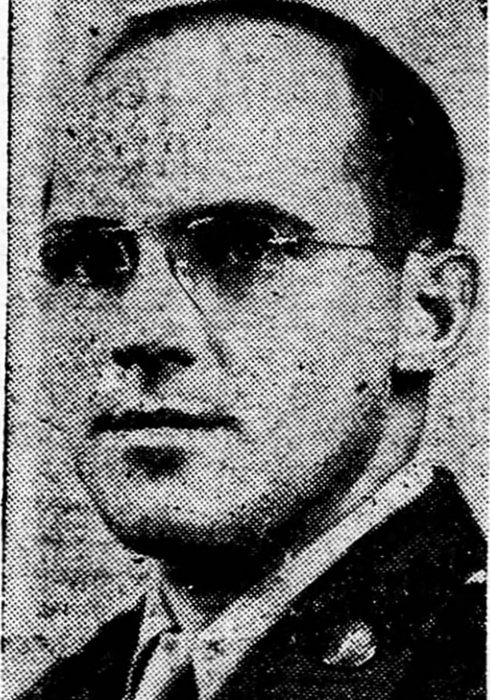 M/SGT. ALLEN SWEIGERT. Twenty-six, a master sergeant, three weeks home from New Guinea after thirty-two months overseas.